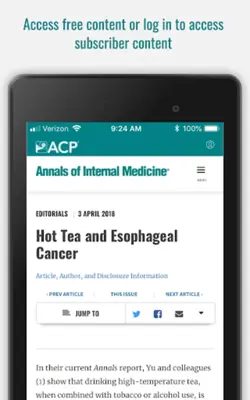 Annals of Internal Medicine android App screenshot 1